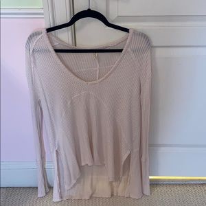 Light pink free people sweater